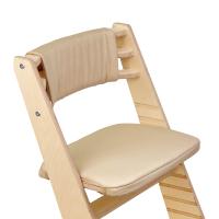 Комплект подушек-чехлов, бежевый, на спинку и сиденье для растущего стула Rumbik IQ.