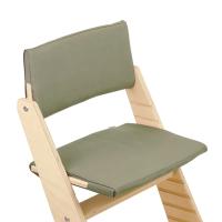 Комплект подушек-чехлов, оливковый, на спинку и сиденье для растущего стула Rumbik Kit.