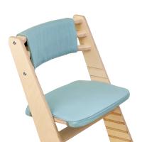 Комплект подушек-чехлов, морская волна, на спинку и сиденье для растущего стула Rumbik IQ.