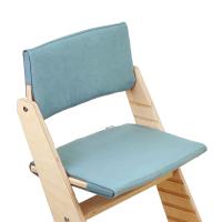 Комплект подушек-чехлов, морская волна, на спинку и сиденье для растущего стула Rumbik Kit.