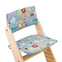 Комплект подушек-чехлов, джунгли, на спинку и сиденье для растущего стула Rumbik Kit.