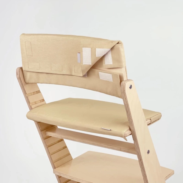 Комплект подушек-чехлов, бежевый, на спинку и сиденье для растущего стула Rumbik Kit.