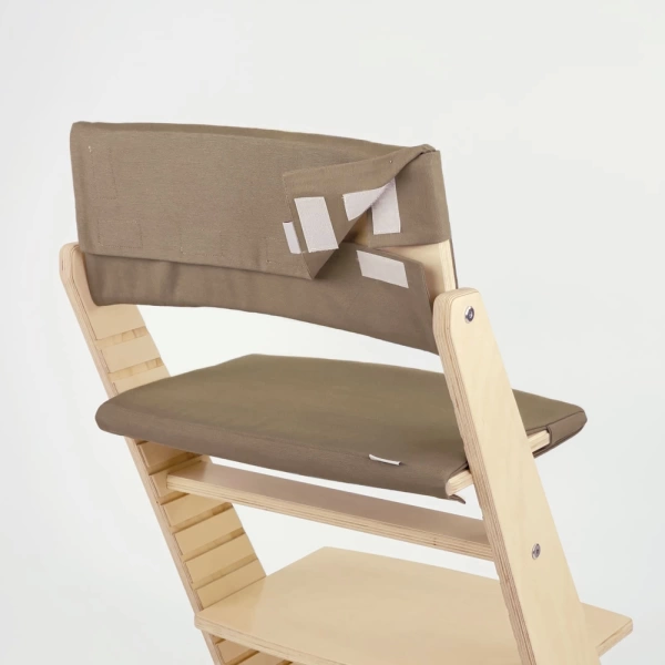 Комплект подушек-чехлов, капучино, на спинку и сиденье для растущего стула Rumbik Kit.
